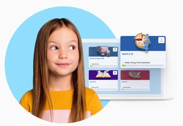 K12 How Online Learning Works picture 6 K12 girl near numbers image